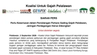 Koalisi Minta PN Pelalawan Serius Adili Sindikat Gading Gajah: Jaringan Perdagangan Harus Dibongkar!