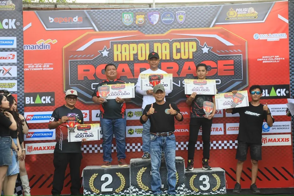Sukses Digelar, Kapolda Cup 2026 Jadi Wadah Pembinaan Otomotif Bengkulu