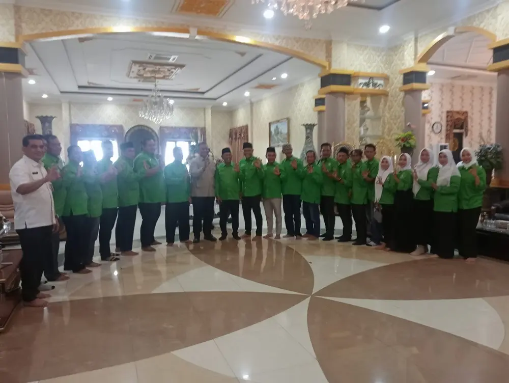 Temui Bupati Anton, Mantan Wabup Hafith Syukri Minta Pemkab Rohul Tak 'Pilih Kasih' ke Parpol!