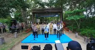 Tinjau TN Tesso Nilo, Kapolri dan Titiek Soeharto Instruksikan Tindak Tegas Perusak Hutan dan Gajah