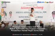 Thumbnail Wabup Syafaruddin Poti Hadiri Penutupan Suluk di Ulak Patian