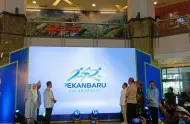 Wako Agung Nugroho Resmi Launching Logo HUT Pekanbaru Ke-242