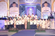 Wamenag RI dan Gubernur Bobby Nasution Resmi Buka MTQ Sumut ke-40 di Astaka Pancing