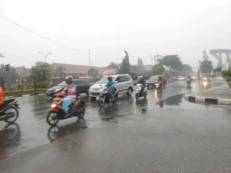 Warning BMKG: Hari ini Potensi Hujan Lebat di Sejumlah Wilayah Riau Sejak Pagi