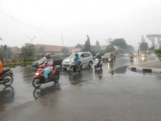 Waspada Banjir! BMKG Prediksi Sore ini Hujan Guyur Wilayah Riau