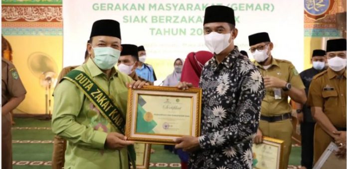 Gemar Siak Berzakat IX Gencar dikampanyekan, Wabup Siak Harap Zakat Terus Meningkat