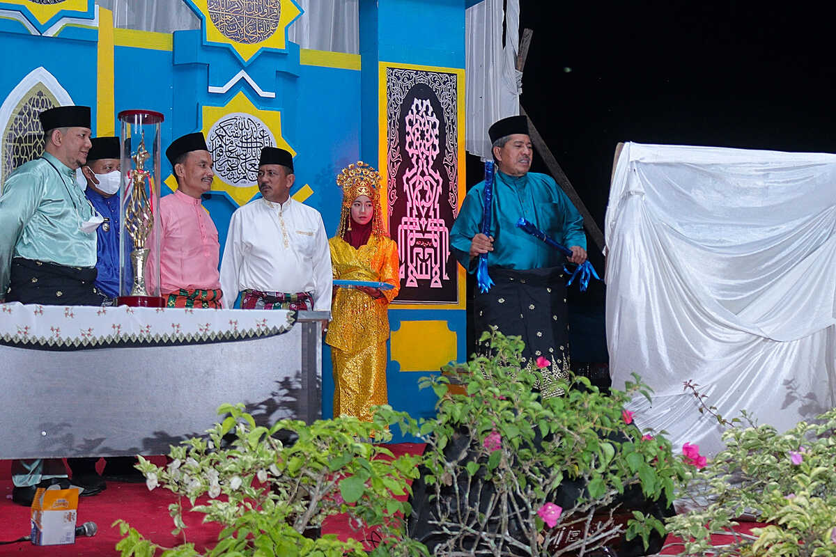 Bupati Siak, Alfedri Buka MTQ XII Tingkat Kecamatan Bunga Raya