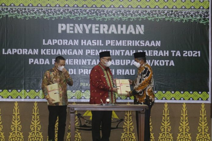 Pelaporan Keuangan Baik, Kabupaten Siak Kembali Raih WTP Berturut-turut