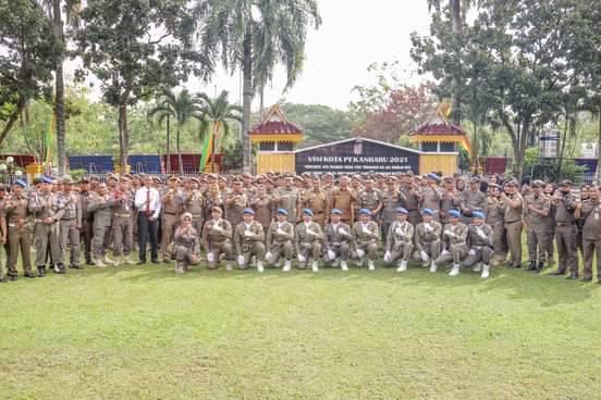 Satpol PP Pekanbaru Diingatkan tak Arogan Saat Bertugas