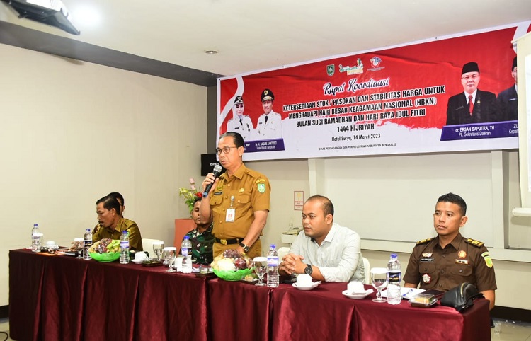 Jelang Ramadhan dan Idul Fitri, Bahan Pokok Jadi Perhatian Serius Bupati Kasmarni