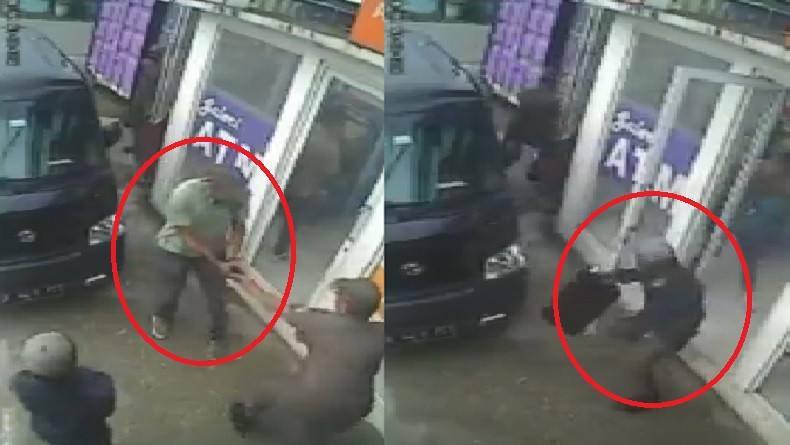 Polda Riau  Ringkus 5 Perampok ATM Bank Panin,  2 Pelaku Bukan Orang Sembarangan