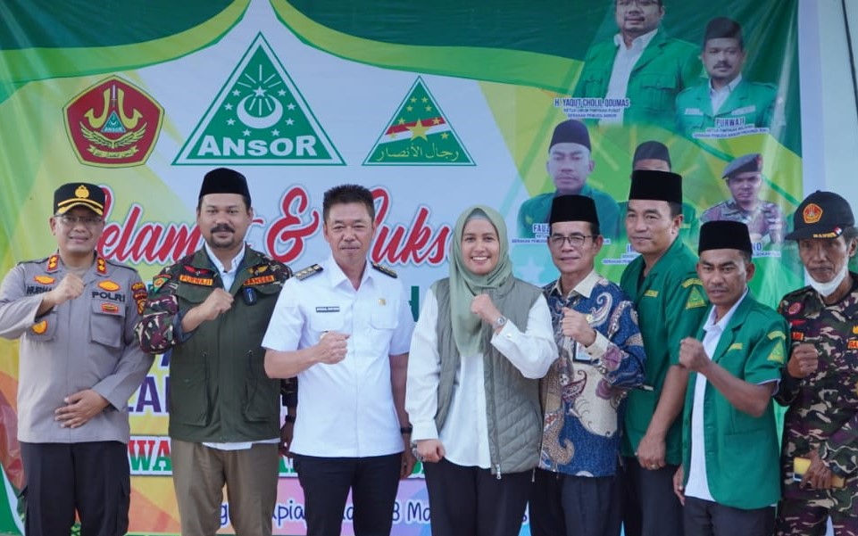 Bupati Afrizal Sintong Resmikan Rumah Toleransi Pemuda Ansor Rohil