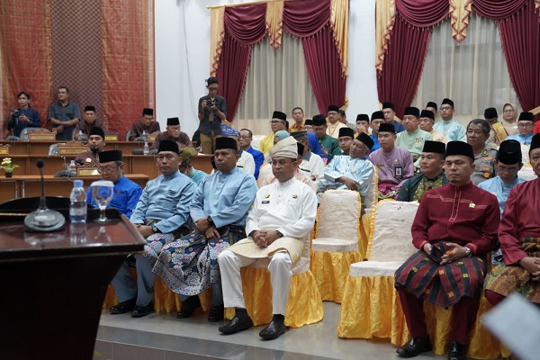 Sekda Rohil Hadiri Rapat Paripurna Istimewa Hari Jadi Kota Dumai ke-24