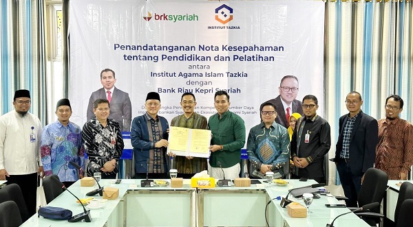 BRKS dan IAI Tazkia Teken MoU: Memperkuat Ekosistem Ekonomi Syariah