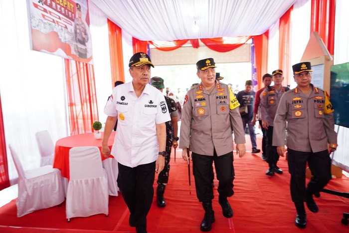 Gubernur Syamsuar Bangga Kepolisian Telah Siap Amankan Lebaran