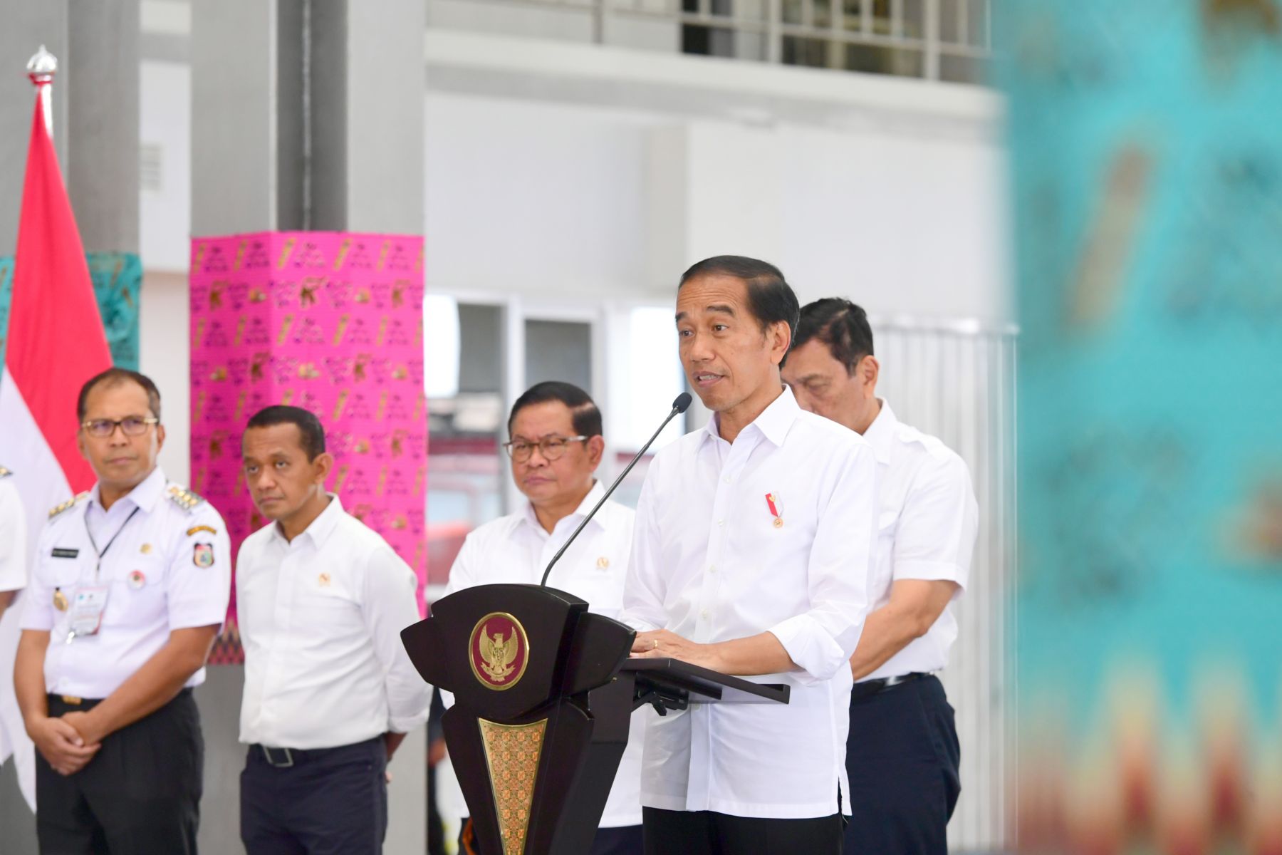 Presiden Jokowi Lantik  Menpora dan Kepala BNPT Yang Baru