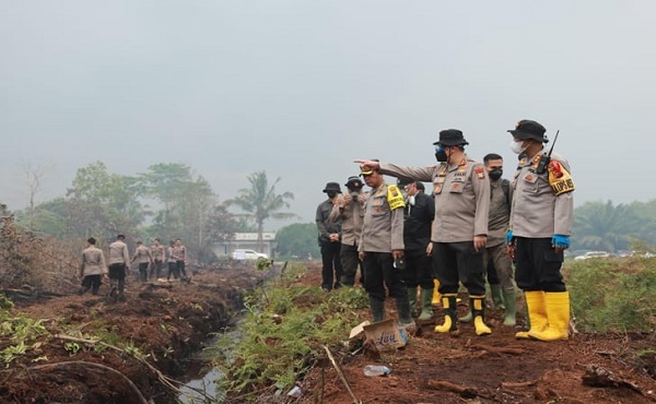 Perintah Kapolda: Selidiki, Tindak Tegas dan Proses Hukum Pembakar Lahan
