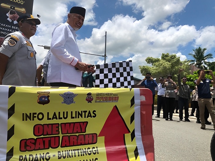 Penerapan One Way H-3: Sicincin-Bukittinggi 1 Jam, Malalak Agam-Pariaman 1,5 Jam