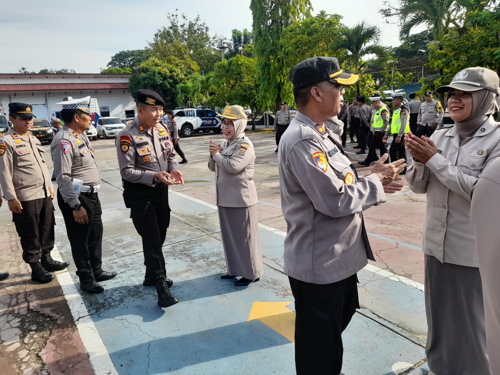5 PNS Polres Inhu Naik Pangkat