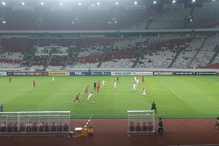 Duel Dengan Lebanon, Garuda Muda Takluk 1-2