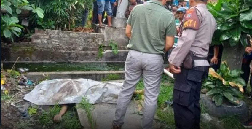 Diduga Korban Begal, Warga Jalan SM Amin Panam Geger Temukan Mayat di Pinggir Jalan