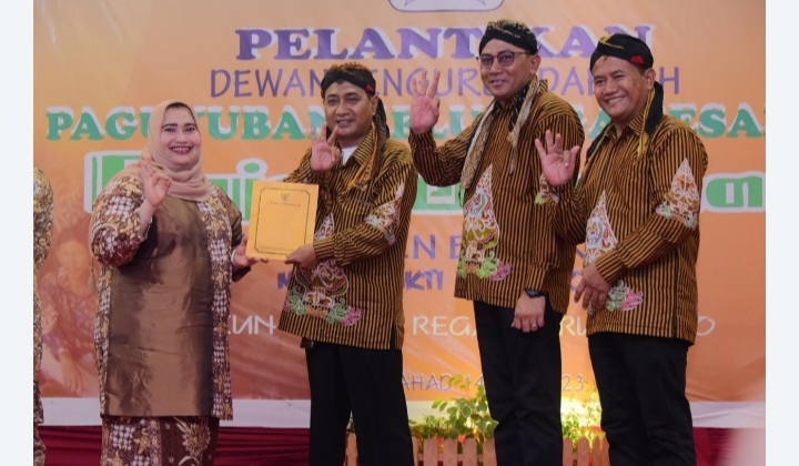 Sukatno Ketua DPD Pujakesuma Bengkalis, Bupati Kasmarni Sampaikan Hal Ini