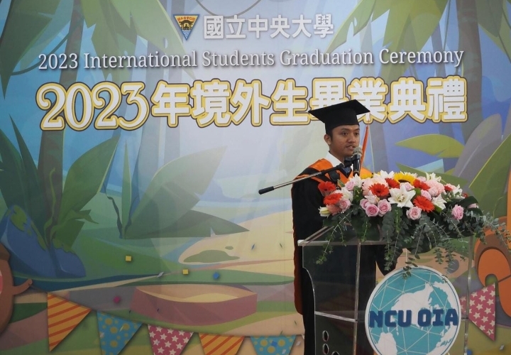 Mahasiswa Asal Bengkalis Sebagai Pemberi Pidato Perwakilan Mahasiswa Internasional