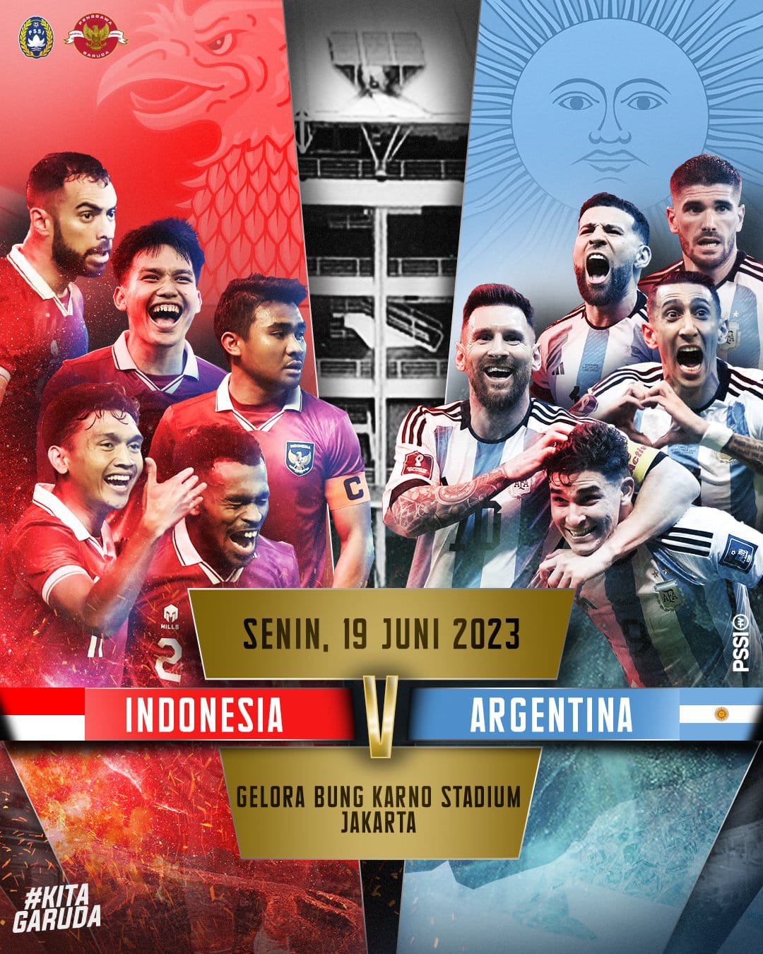 Kabar Gembira, Senin Ini PSSI Umumkan Harga Tiket Indonesia Vs Argentina