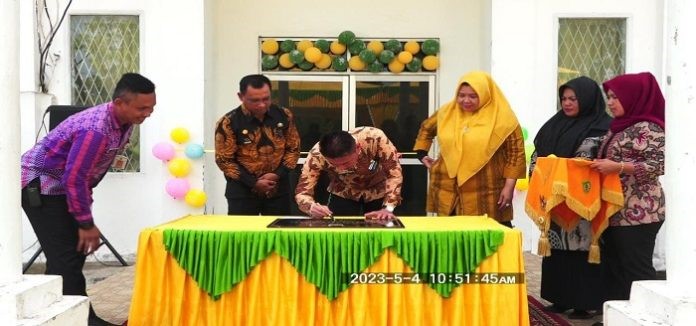 Resmikan UPT Instalasi Farmasi Diskes Rohil, Bupati Afrizal Sintong: Berikan Layanan Terbaik Pada Masyarakat