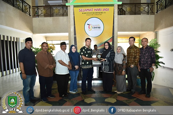 Komisi I DPRD Bengkalis Raker ke Kampar Untuk Mendalami Sosialisasi Perda