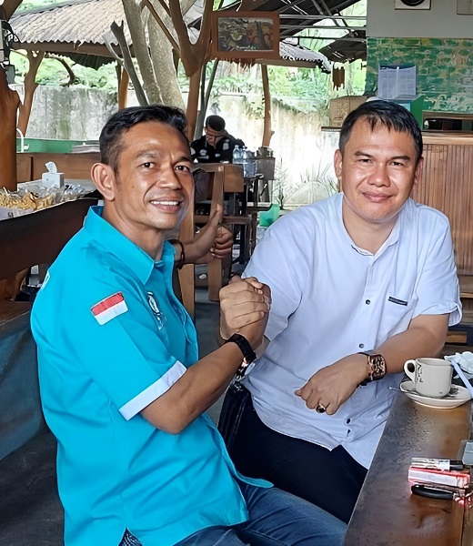 Ketua PD F.SPBPU Silahturahmi dengan Kasubdit Sosbud Dit Intelkam Polda Riau
