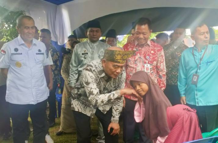Kunjungan ke Pekanbaru, Menko PMK Muhadjir Effendy Puji Keberhasilan Penanganan Stunting