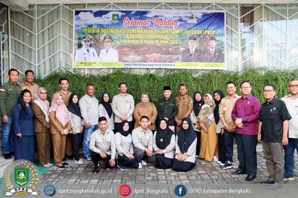 Anggota DPRD Kabupaten Bengkalis Hadiri Sosialisasi PKSP