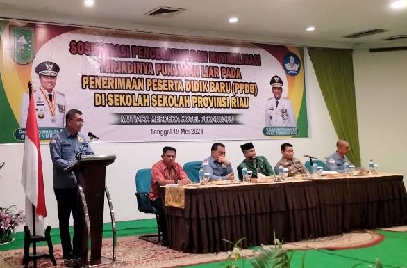 Kepala Sekolah Jangan Main-main! Disdik Gandeng Polda Riau Awasi Penerimaan Siswa Baru