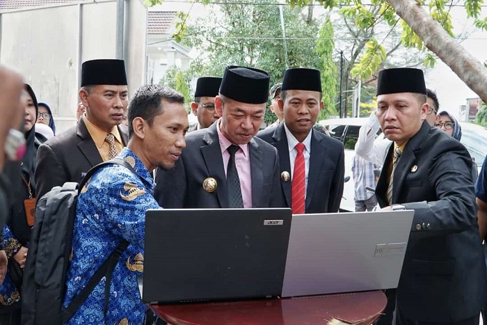 Bupati Afrizal Sintong Bangga Bagansiapiapi Jadi Pilot Project Zero Point Smart City