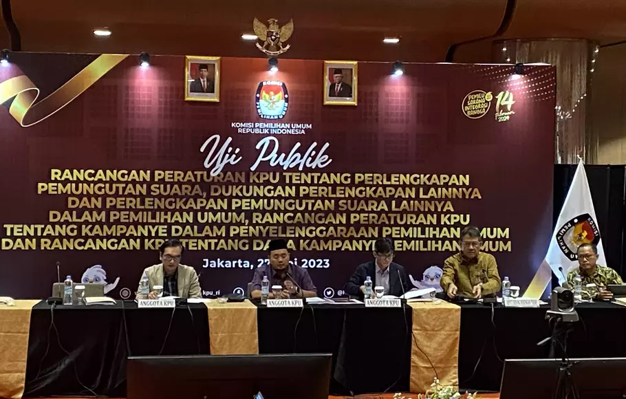 KPU RI Gelar Uji Publik PKPU Terkait Dana Kampanye Pemilu