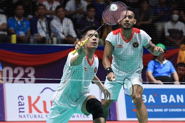 Bekuk Malaysia, Indonesia Raih Emas Bulu Tangkis SEA Games 2023