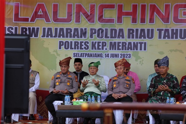 Plt Bupati Meranti Tegaskan Dukung Program Polisi RW