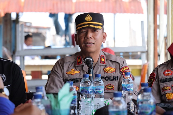 Duduk Bersama HWM, Wakapolres Meranti Ajak Kaum Wanita Patuhi Aturan Lalulintas