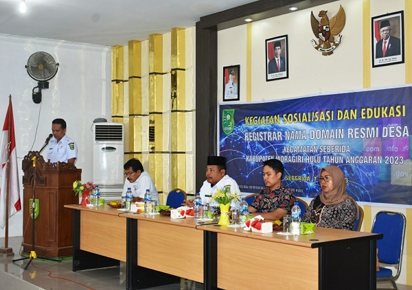 Pemkab Inhu Sosialisasi Registrar Nama Domain Resmi Desa