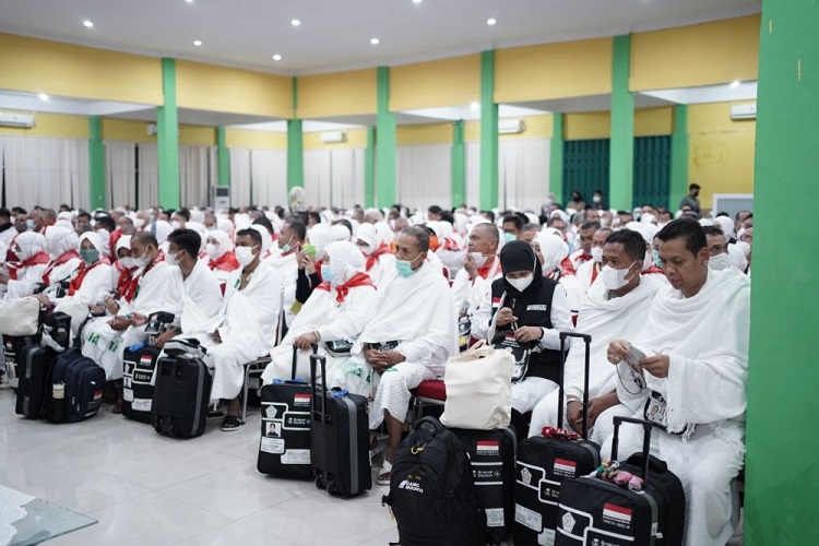 481 Jemaah Gelombang Kedua Mulai Memasuki EHA Riau
