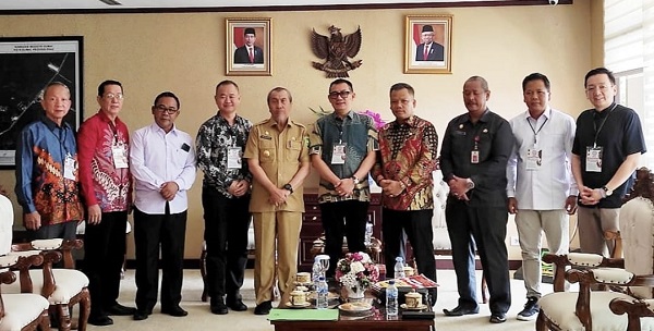 Puncak Perayaan 10 Juni, Panitia Waisak 2567 BE/2023 Audiensi Dengan Gubernur Riau