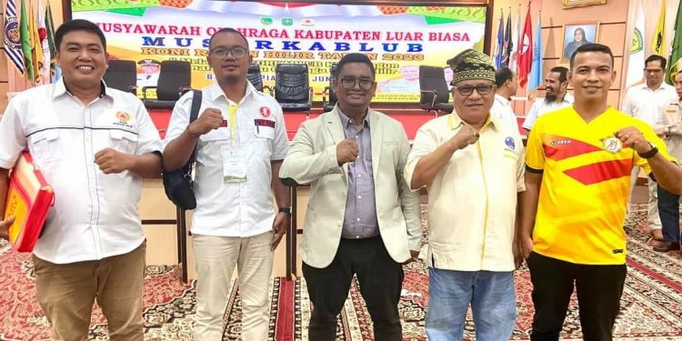 Terpilih Aklamasi, Samuri Ketua KONI Rohil