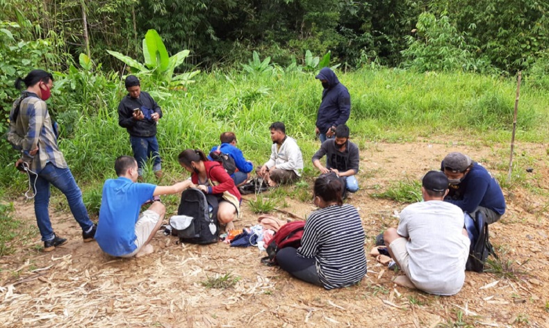 Kembali Polda Riau Gagalkan Tindak Pidana Perdagangan Orang, 12 Orang Diamankan