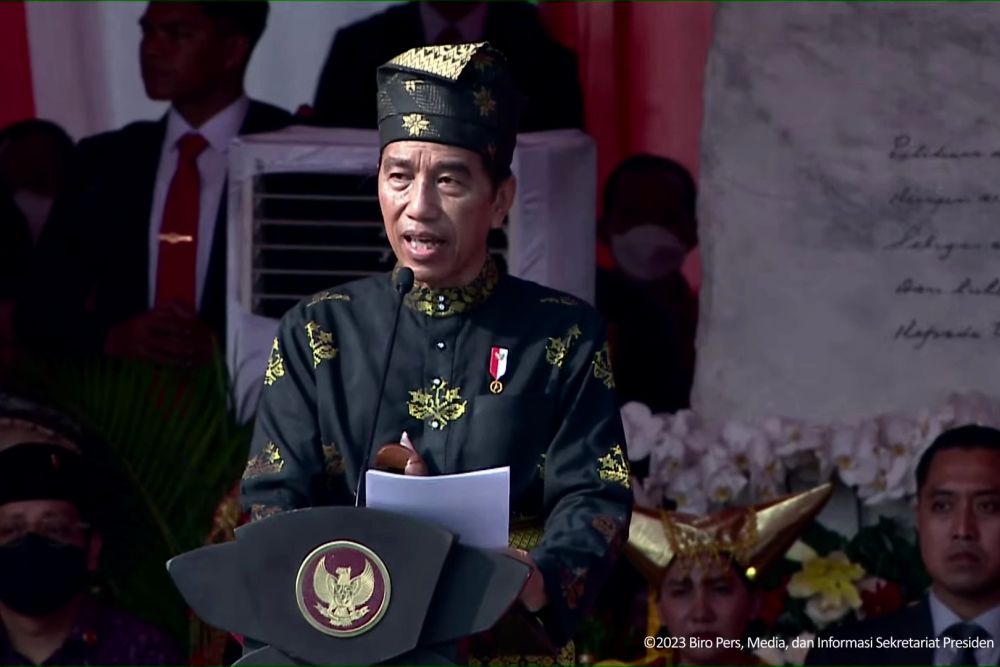 Presiden Jokowi Tegaskan Pentingnya Gotong Royong Untuk Membangun Peradaban Global