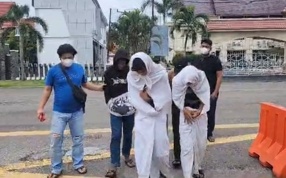 Sering Gentayangan dan Meresahkan Warga, Polres Bengkalis Tangkap 5 