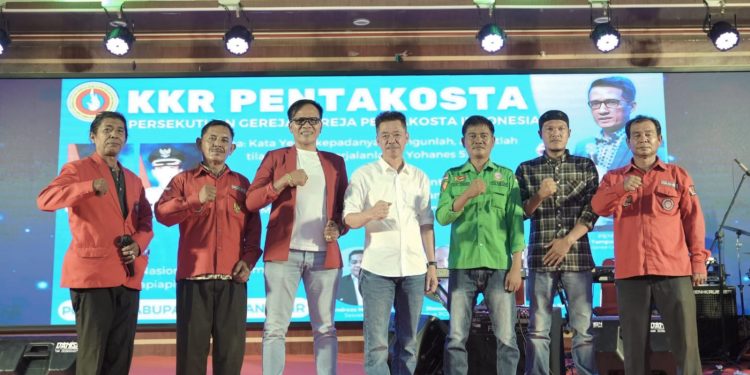 Hadiri Kebaktian PGPI, Bupati Rohil Inginkan Rasa Keadilan dan Kesetaraan