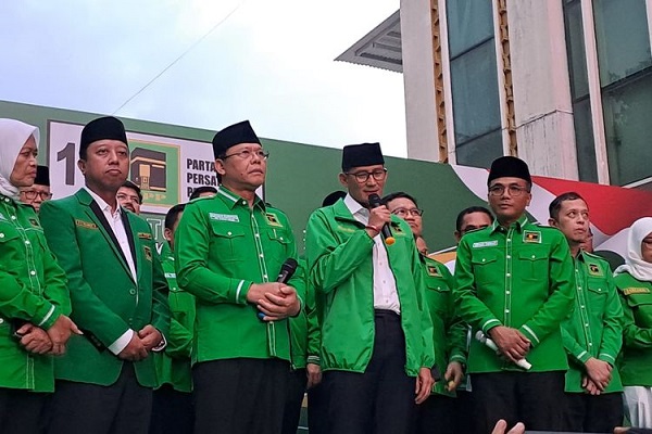 PPP Resmi Usulkan Sandiago Uno Jadi Cawapres Ganjar