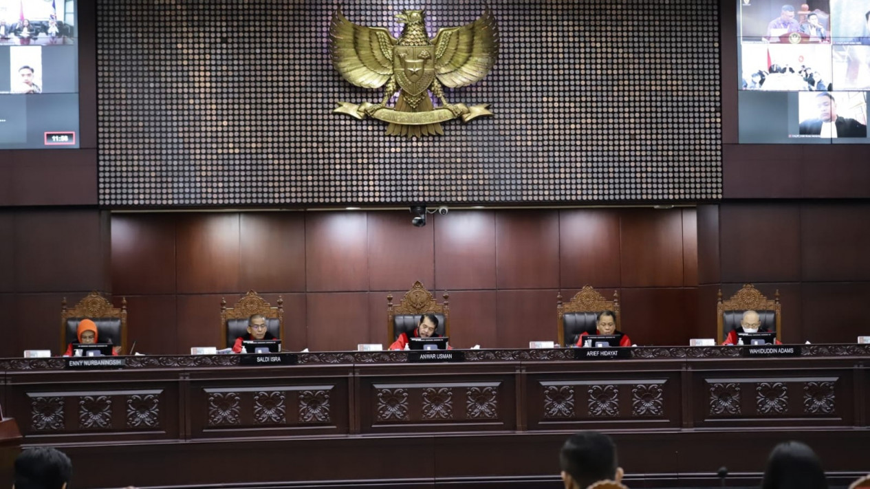 Kamis Besok, MK Putuskan Gugatan Sistem Pemilu