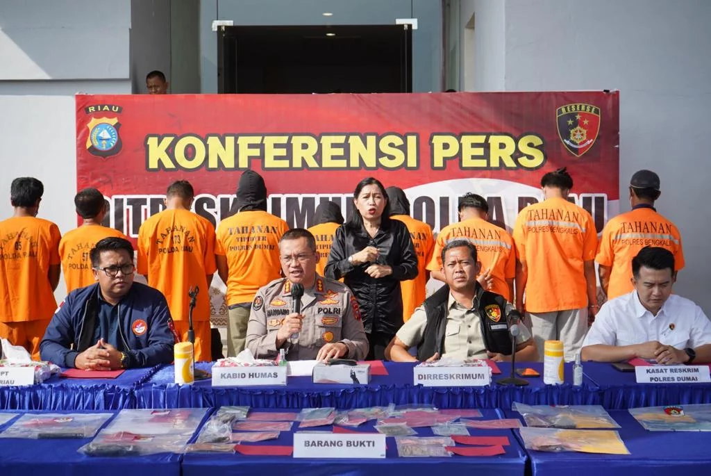 9 Agen Perdagangan Orang Digulung Aparat Polres Bengkalis dan Polres Dumai